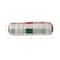 Hello Honey® 25" Red, Green & Gold Plaid Textured Woven Bolster Pillow